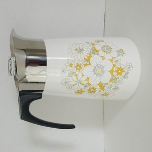 Corningware Flower Spring Bouquet Vintage Pitcher 9 Cup